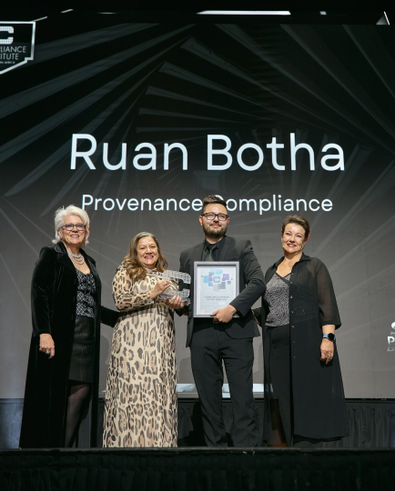 Ruan Botha - 2025 Compliance Officer of the Year